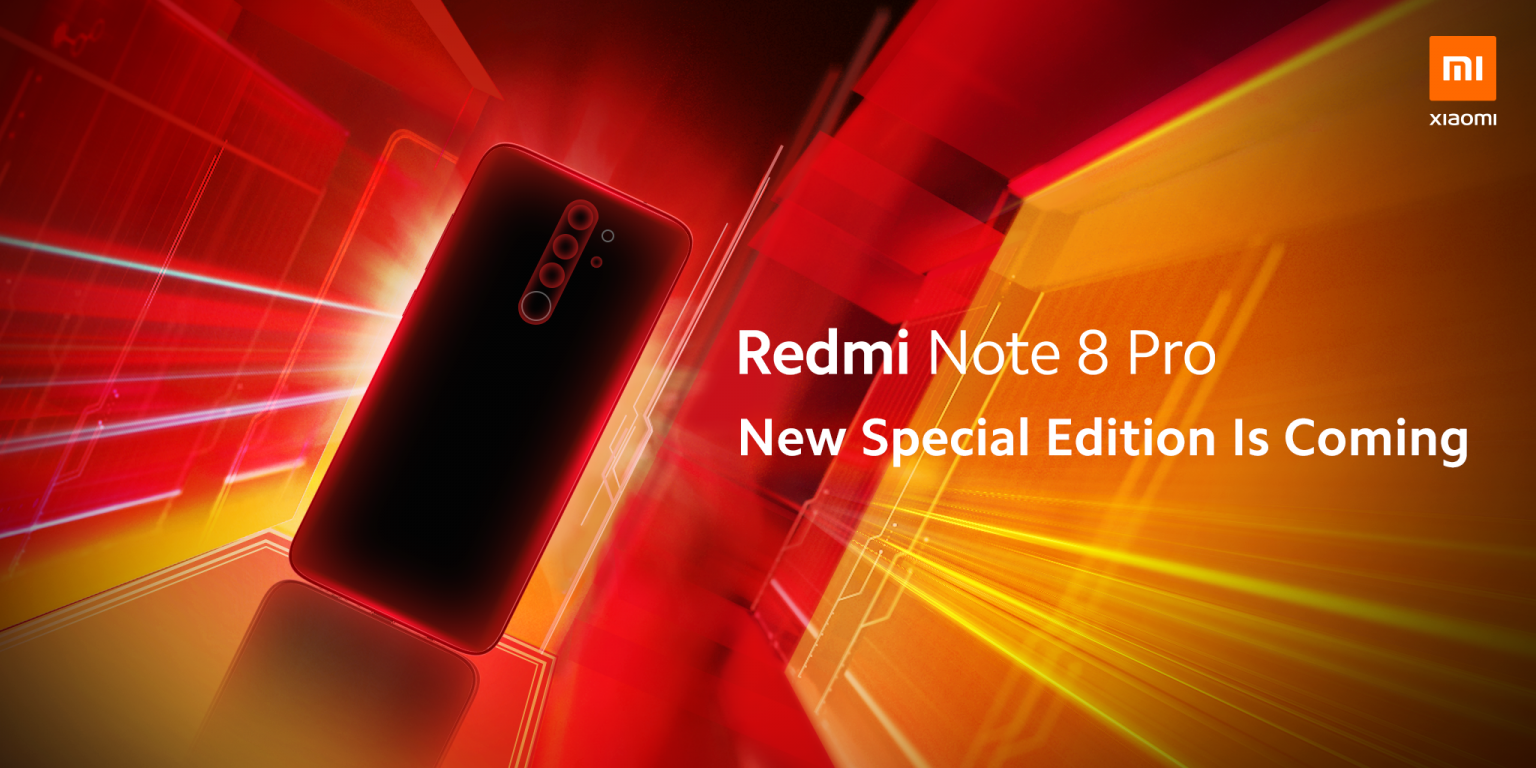 Xiaomi ประกาศ Redmi Note 8 Pro จะมาพร้อมรุ่นพิเศษ Special Edition!