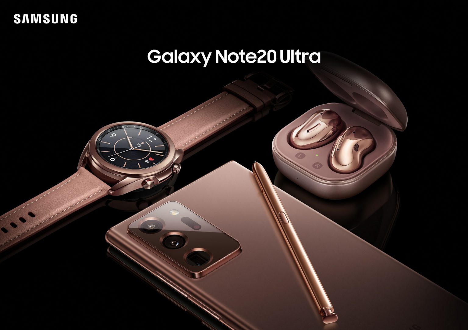 Samsung วางจำหน่าย Galaxy Note 20, Galaxy Buds Live และ Galaxy Watch 3 พร้อมส่วนลดมากมาย!