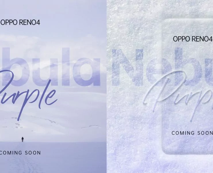 1 2 | OPPO Reno4 | OPPO Reno4 กระแสดีเตรียมออกสีใหม่ Nebula Purple