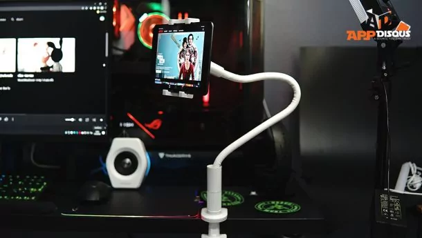 CHOETECH Lazy Wireless Charger DSC00287 | CHOETECH | ขาตั้งสมาร์ทโฟนสำหรับคนขี้เกียจถือ CHOETECH Lazy Wireless Charger แบบ 2-in-1 มีระบบชาร์จไร้สายในตัว