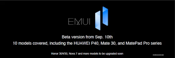 EMUI 11 Beta | android 11 | Huawei ปล่อยมาแล้ว EMUI 11 ประกาศความสามารถใหม่และรายชื่อเครื่องที่จะได้รับการอัพเดท