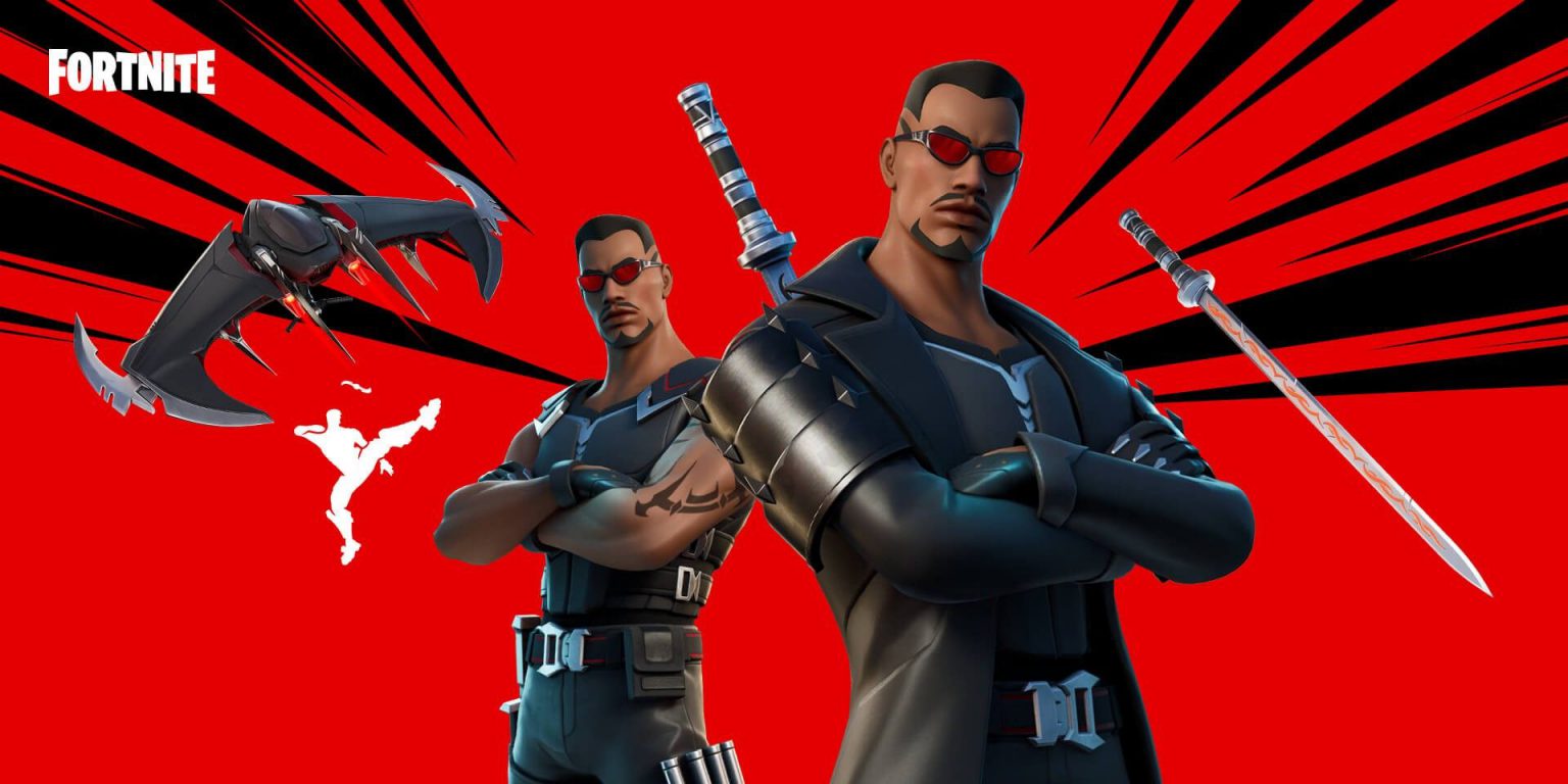 Blade ตัวละครในเกม Marvel มีให้ซื้อใน Frotnite แล้ว! พร้อมกับอุปกรณ์ ต่างๆ สุดเท่!