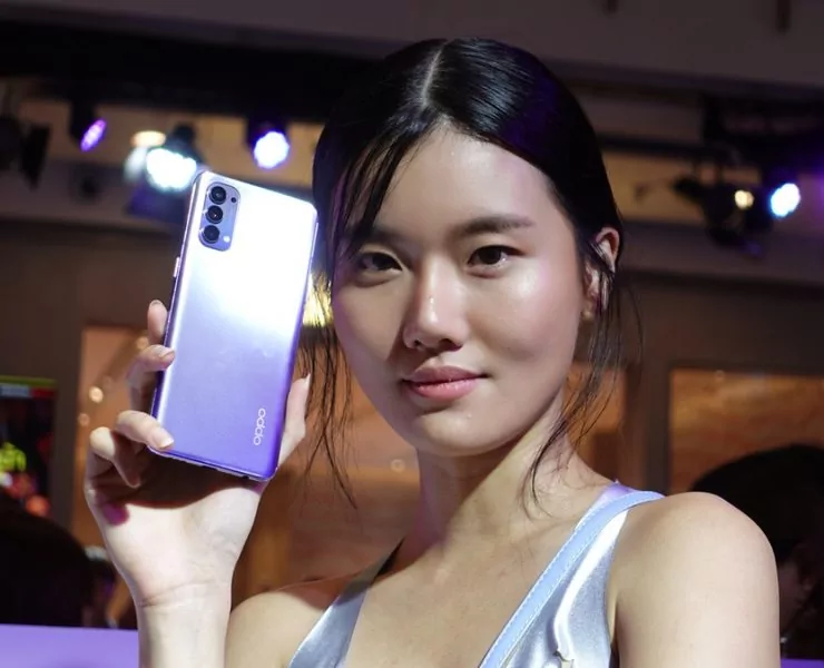 OPPODSC00302 | OPPO Reno4 | OPPO Reno4 สี Nebula Purple พร้อมพรีออเดอร์แล้ววันนี้ ในราคา 11,990 บาท