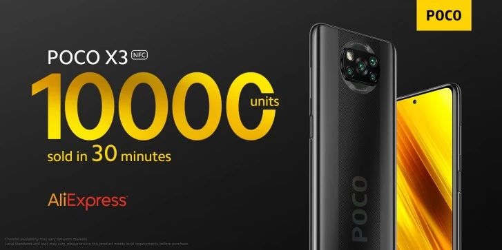 POCO X3 NFC | xaiomi | Xiaomi POCO ขายระเบิด! รุ่น POCO X3 NFC ขายในจีนได้ 10,000 เครื่องในเวลา 30 นาที ก็สเปคมันดีซะขนาดนั้น!