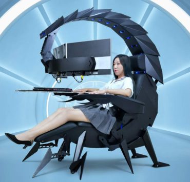 SC 1 | Scorpion Computer Cockpit | เฟี้ยวเงาะ! ชุดโต๊ะคอมพ์แมงป่องสายวายร้าย จะทำงานหรือเล่นเกม ก็เท่ห์โครต