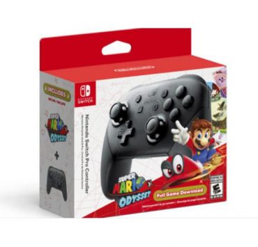 Switch mm | Nintendo Switch | นินเทนโดเปิดตัวจอยเกม Pro Controller ชุดพิเศษ มาพร้อมเกม Super Mario Odyssey