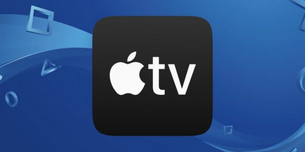Apple TV confirms on PS4 and PS5