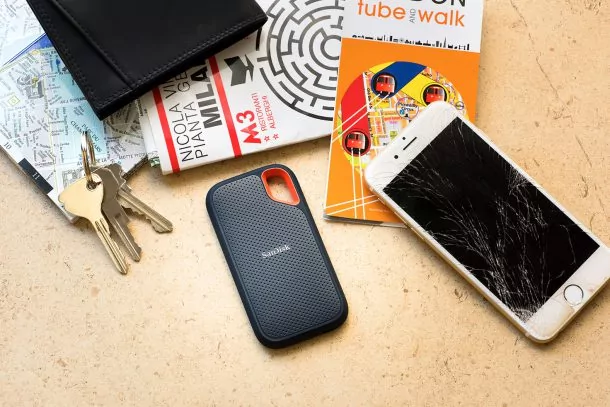 Pix SSD ExtremePortableKolsch 4 LR | Extreme Portable SSD | SANDISK EXTREME PORTABLE SSD ใหม่ ความเร็ว2000MB ต่อวินาที พรีเมี่ยม ทนทาน พกพาสะดวก สำหรับมืออาชีพ