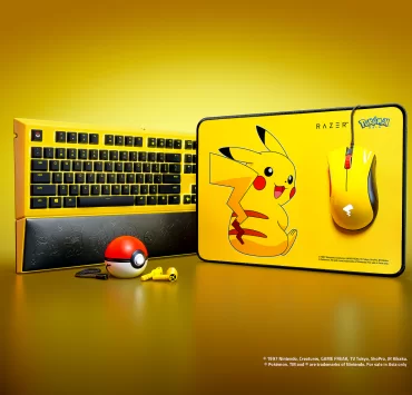 Pokemon Series Products | Razer Pokémon Limited Edition | สิ้นสุดการรอคอย Razer Pokémon, Pikachu Limited Edition มาถึงไทยแล้ว!