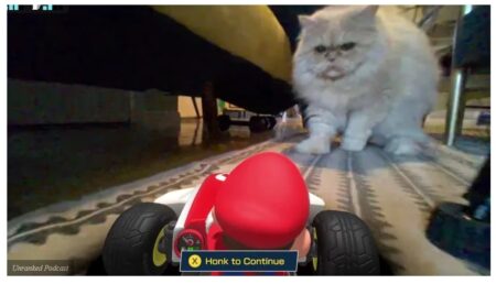 ตามคาด น้องแมว กลายเป็นบอสใหญ่ ในเกม Mario Kart Live Home Circuit