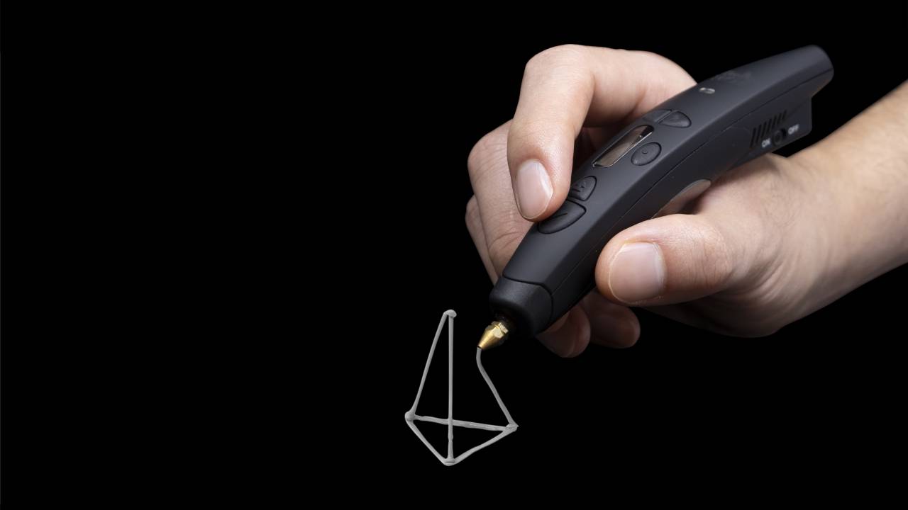 pro 3.3 Black 1280x720 1 | 3Doodler PRO+ | 3Doodler PRO+ ปากกา 3 มิติ สามารถเขียนออกมาเป็นโลหะและไม้ได้ด้วย