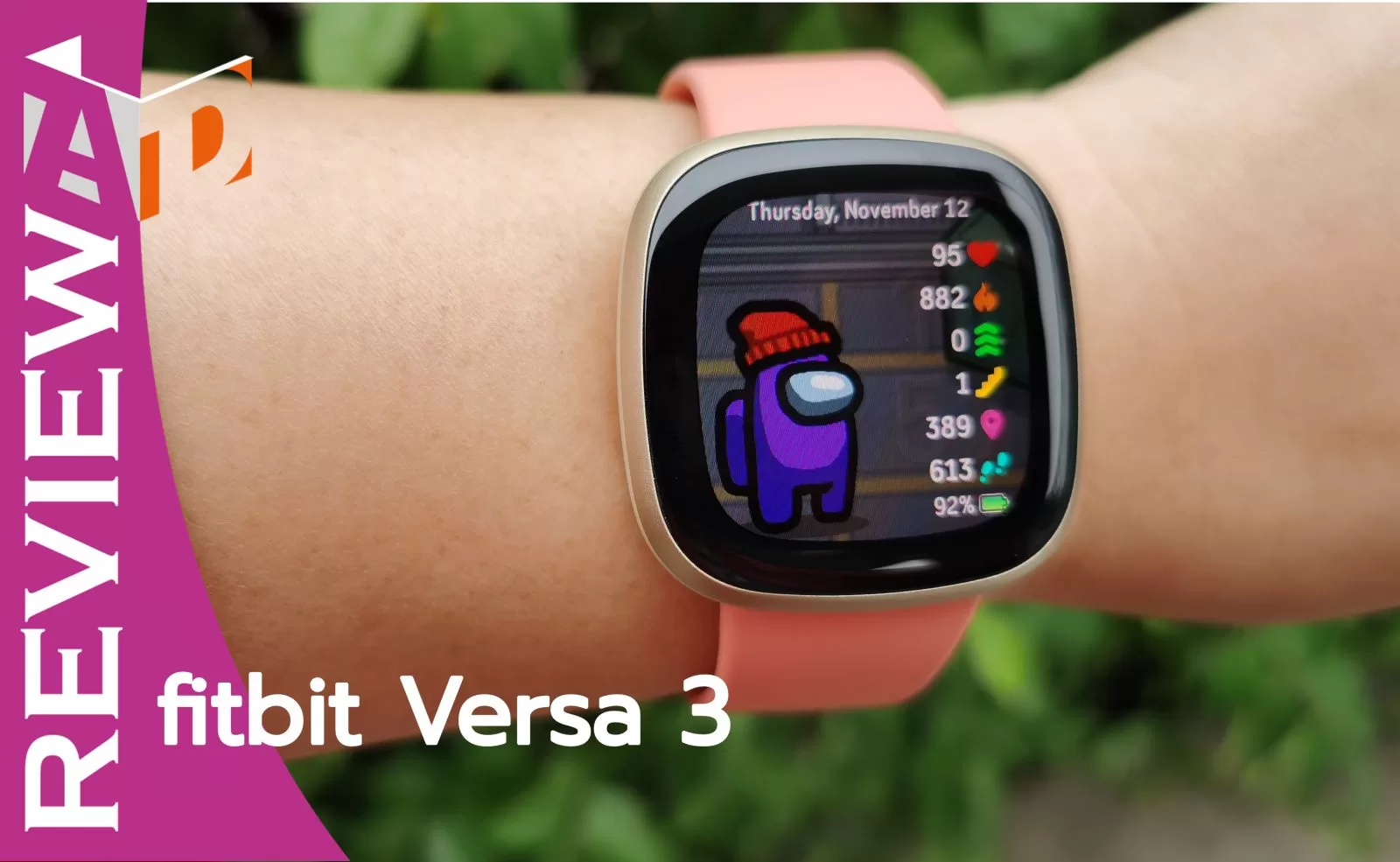 รีวิว Fitbit Versa 3 ที่มาพร้อมฟีเจอร์ใหม่ เน้นตรวจสุขภาพและ GPS ในตัว 1 IMG 20201112 145719 | FitBit | รีวิว Fitbit Versa 3 ที่มาพร้อมฟีเจอร์ใหม่ เน้นตรวจสุขภาพและ GPS ในตัว