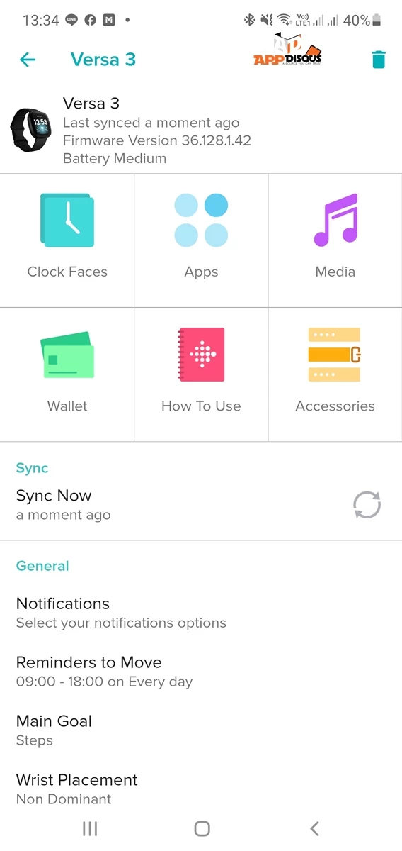 OPPOScreenshot 20201111 133453 Fitbit | FitBit | รีวิว Fitbit Versa 3 ที่มาพร้อมฟีเจอร์ใหม่ เน้นตรวจสุขภาพและ GPS ในตัว