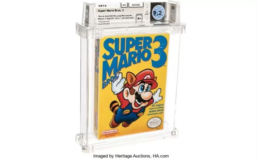 ทำลายสถิติ ตลับเกม Mario 3 ถูกประมูลไปด้วยราคาเกือบ 5 ล้านบาท 1 marioooo3 | Nintendo | ทำลายสถิติ ตลับเกม Mario 3 ถูกประมูลไปด้วยราคาเกือบ 5 ล้านบาท