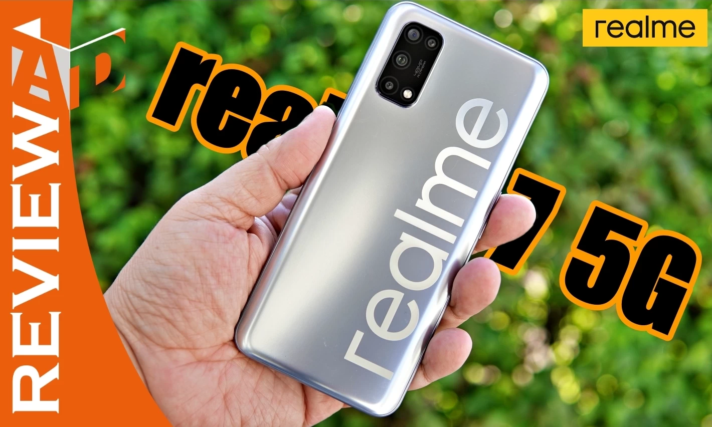 รีวิว realme 7 5G มือถือ Dual 5G+5G เทคโนโลยีสูงราคาถูก เริ่มต้นแค่ 2,099 บาท! 1 review realme 7 5G | 5G | รีวิว realme 7 5G มือถือ Dual 5G+5G เทคโนโลยีสูงราคาถูก เริ่มต้นแค่ 2,099 บาท!