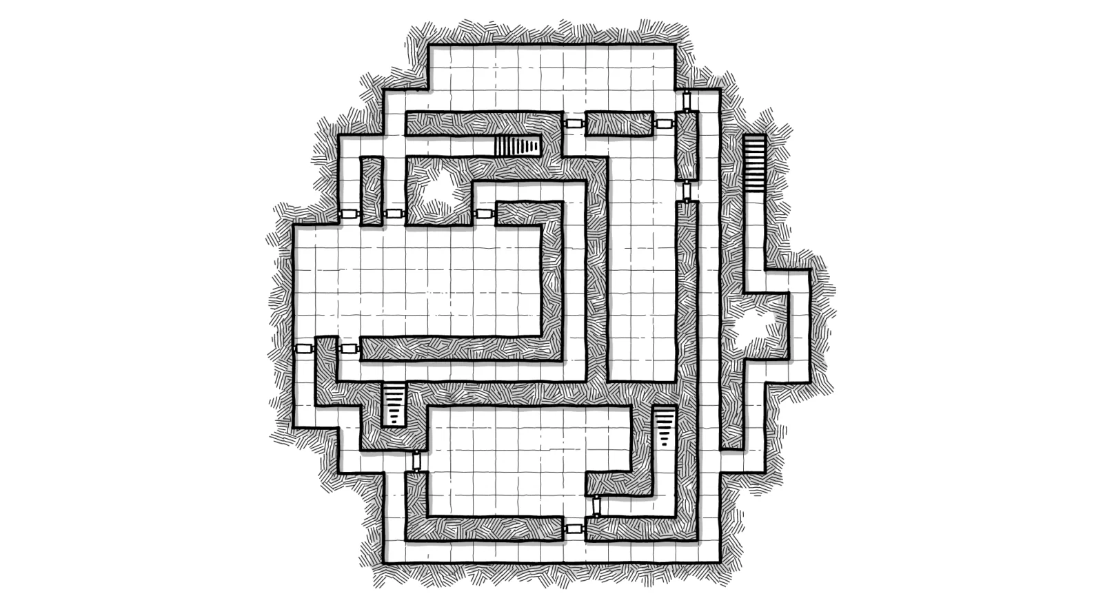 Dungeon Scrawl โปรแกรมสร้างแมพเกม RPG ง่ายๆ 1 1ALoRn | Dungeon Scrawl โปรแกรมสร้างแมพเกม RPG ง่ายๆ