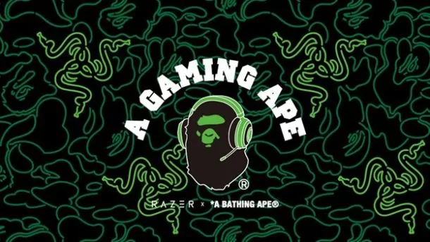 A GAMING APE | A Bathing Ape | การจับมือ 2 ยักษ์ RAZER และ BAPE ค่ายเกมมิ่งเกียร์และแบรนด์สตรีทแวร์ ส่งลิมิเต็ตคอลเลกชั่น ‘A GAMING APE’ แต่ละชิ้น งามงด!
