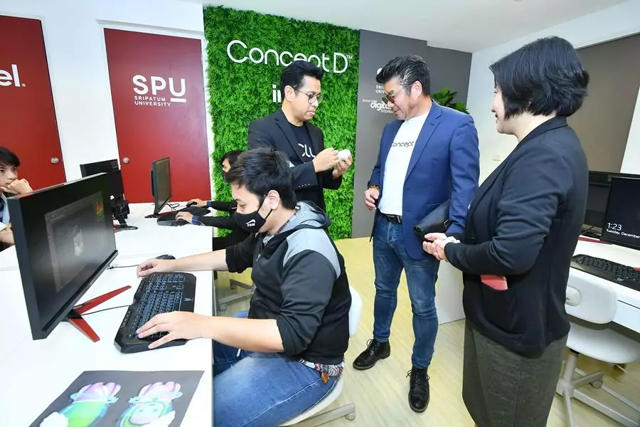 ARR 6883 re | ConceptD | คณะดิจิทัลมีเดีย มหาวิทยาลัยศรีปทุม วางใจ ConceptD เลือก ConceptD 5 พัฒนาทักษะฝีมือใน D Club