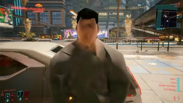 Cyberpunk glitch 1024x576 1 1 | Cyberpunk 2077 ถูกถอดออกจากหน้าของร้านค้า Play Station 4!
