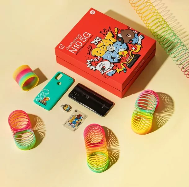 G40A1061 | LINE FRIENDS | OnePlus Nord N10 5G LINE FRIENDS Special Box Set เริ่มต้น 11,490 บาท