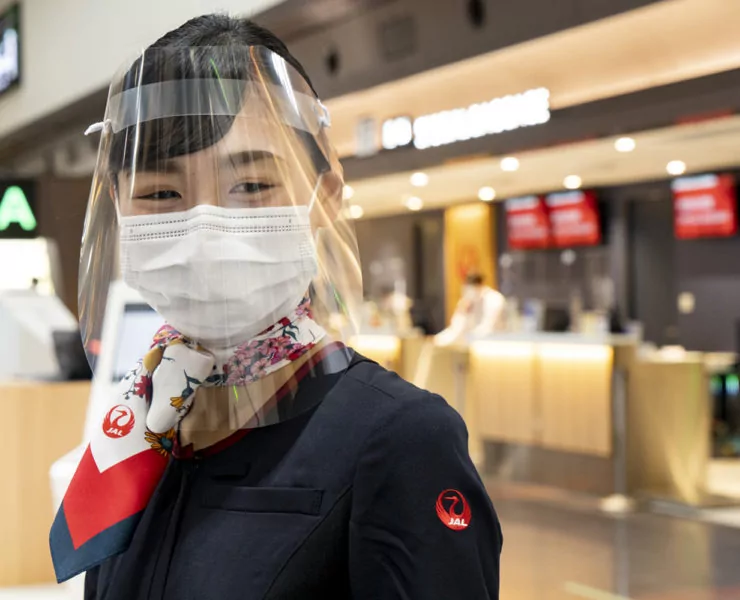 JAL With Masks 4 | COVID-19 | เจแปนแอร์ไลน์คุ้มครอง COVID-19 ฟรีสำหรับผู้โดยสารที่บินเที่ยวบินระหว่างประเทศ