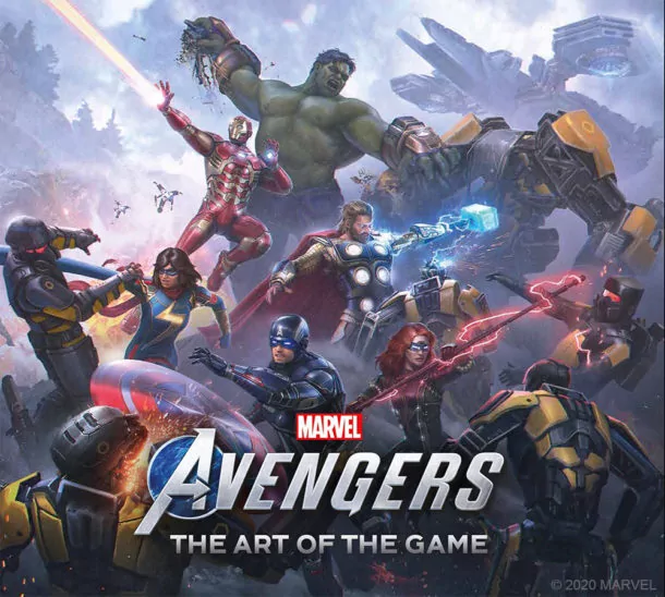 MarvelAvengers TheArtoftheGame FINALwithcopyright w4JfXcN | Marvel's Avenger | Marvel's Avenger ขาดทุนยับหลังจากเปิดตัวมา ยอดขายไม่ถึงเป้า