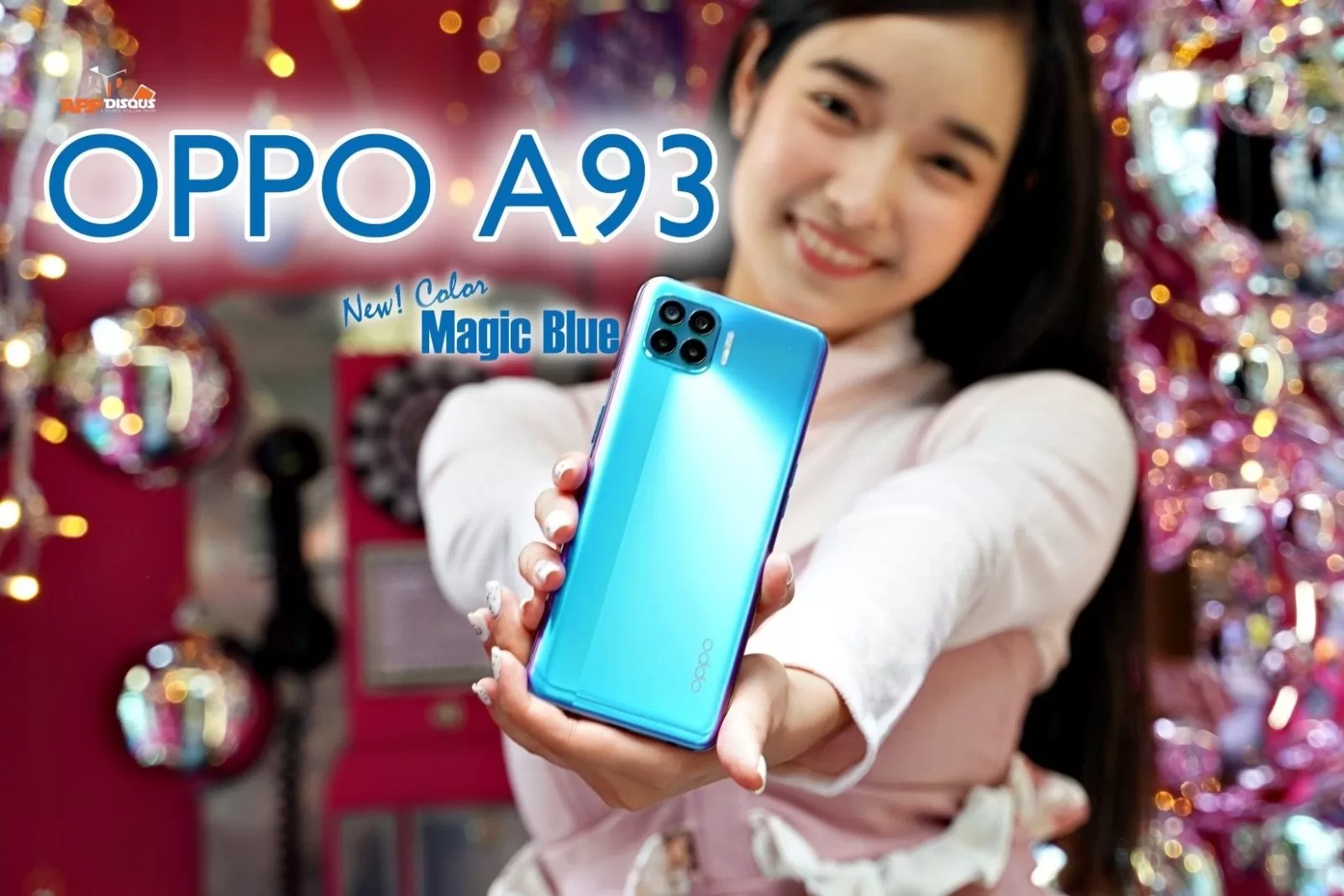 OPPO A93 Magic Blue 15 | A93 | OPPO A93 สีใหม่! Magic Blue สมาร์ทโฟนดีไซน์สวย เล่นสนุก พร้อมของแถมช่วงปีใหม่ คุ้มสุด!