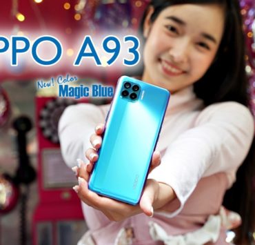 OPPO A93 Magic Blue 15 | A93 | OPPO A93 สีใหม่! Magic Blue สมาร์ทโฟนดีไซน์สวย เล่นสนุก พร้อมของแถมช่วงปีใหม่ คุ้มสุด!