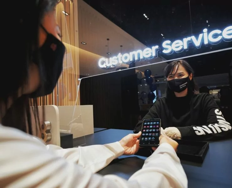 Samsung Service Opening Store Rama9 4. | Door to Door Service | ซัมซุง พร้อมเปิดตัวศูนย์บริการรูปแบบใหม่ Door to Door Service ใจกลางกรุง