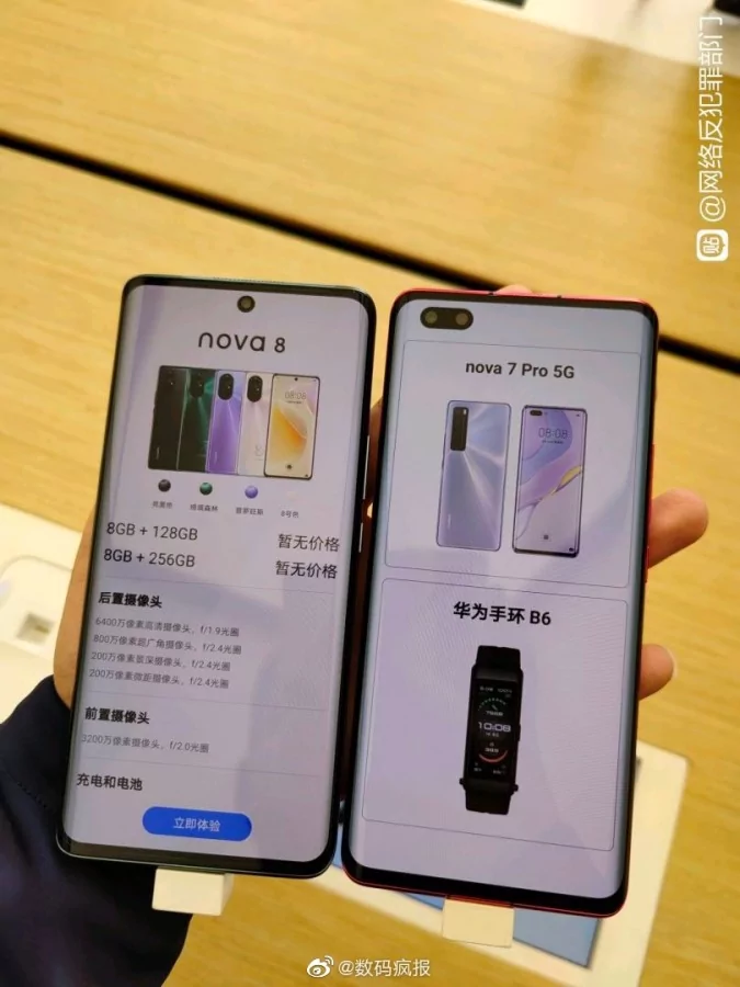 gsmarena 005 4 | Huawei | ชมภาพเครื่องจริง Huawei Nova 8 พร้อมดีไซน์กล้องที่แปลกตา