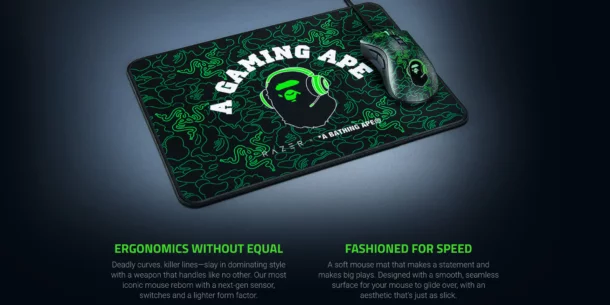 สกรีนช็อต 2020 12 02 000136 | A Bathing Ape | การจับมือ 2 ยักษ์ RAZER และ BAPE ค่ายเกมมิ่งเกียร์และแบรนด์สตรีทแวร์ ส่งลิมิเต็ตคอลเลกชั่น ‘A GAMING APE’ แต่ละชิ้น งามงด!