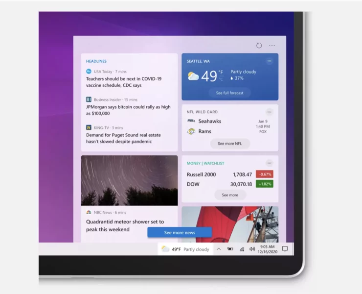 Screen Shot 2564 01 08 at 16.16.12 | Windows 10 | Microsoft โชว์ฟีเจอร์ Weather พร้อม Widget ใหม่ ๆ บน Windows 10