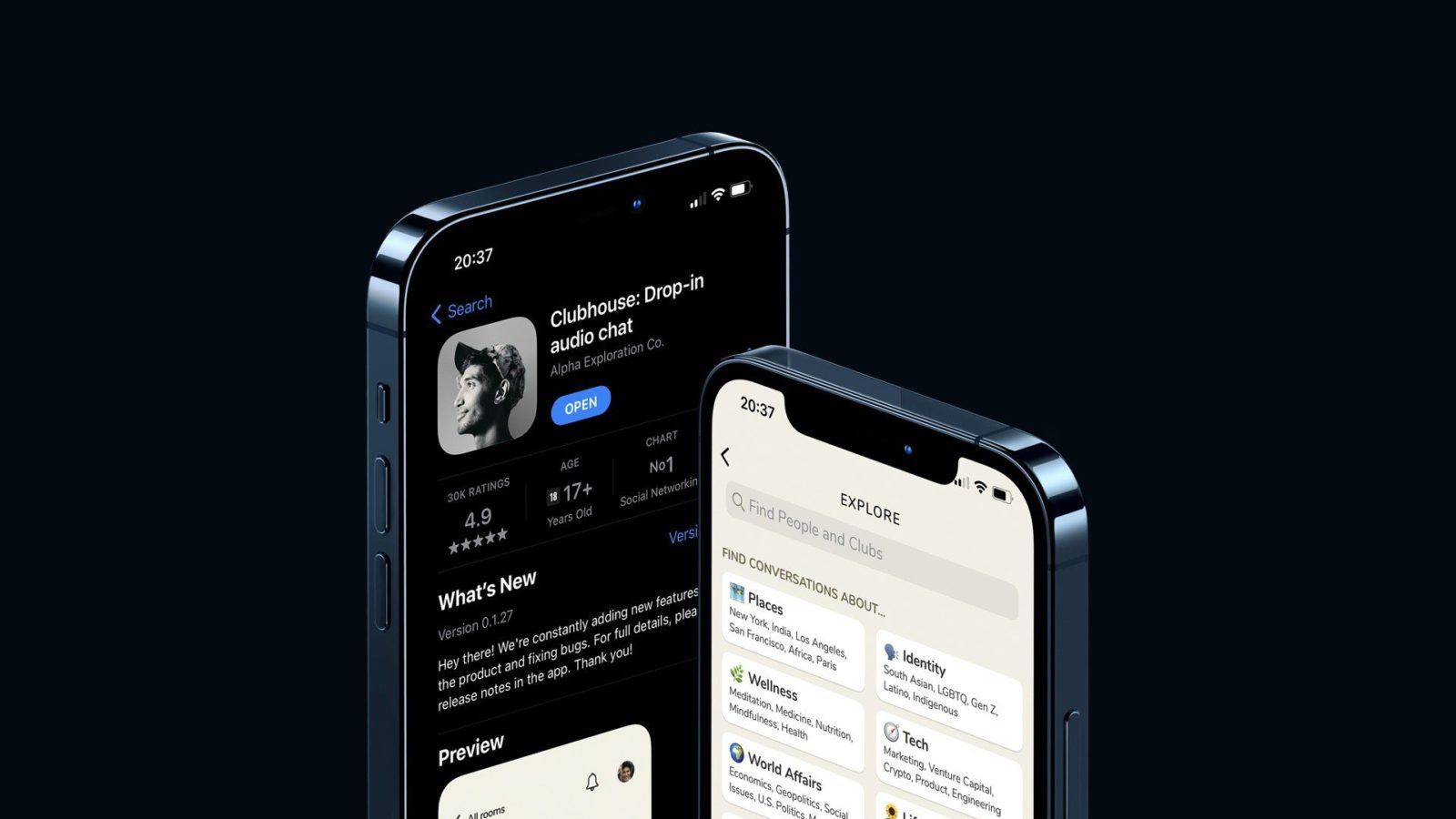 มีข่าวลือ Facebook กำลังพัฒนาคู่แข่งของบริการมาแรง Clubhouse และส่วนเสริมใหม่ Twitter Spaces ขอชิงชะลอกระแสเอาไว้ก่อน 1 Clubhouse | Clubhouse | มีข่าวลือ Facebook กำลังพัฒนาคู่แข่งของบริการมาแรง Clubhouse และส่วนเสริมใหม่ Twitter Spaces ขอชิงชะลอกระแสเอาไว้ก่อน