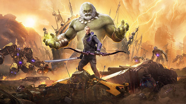Marvels Avengers Op Hawkeye 02 16 21 | ps5 | Marvel's Avengers จะเปิดบน PlayStation 5 และ Xbox Series วันที่ 18 มีนาคม