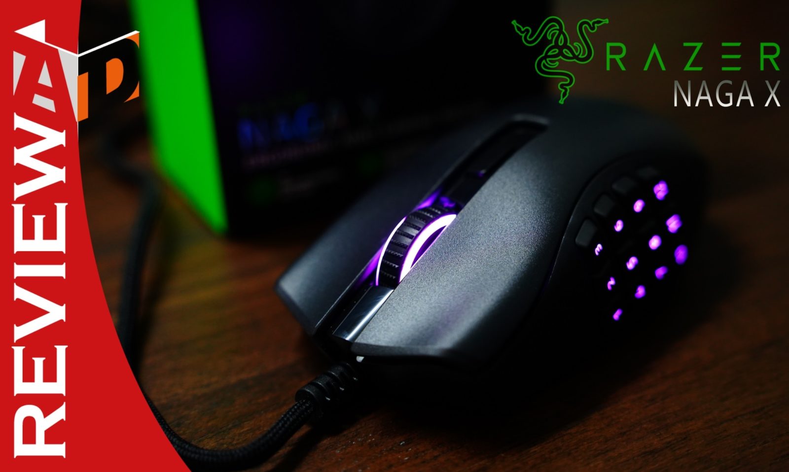 รีวิว Razer NAGA X เมาส์ 16 ปุ่ม ครบสกิลสายเกม MMO คล่องตัวด้วยน้ำหนักเบาสุด แค่ 85 กรัม 1 Review Razer NAGA X | Gaming Gears | รีวิว Razer NAGA X เมาส์ 16 ปุ่ม ครบสกิลสายเกม MMO คล่องตัวด้วยน้ำหนักเบาสุด แค่ 85 กรัม
