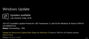 Screenshot 2 | Adobe Flash | จากกันแล้ว Microsoft ปล่อยอัปเดตใหม่บน Widow 10 พร้อมถอด Flash ออกไปถาวร