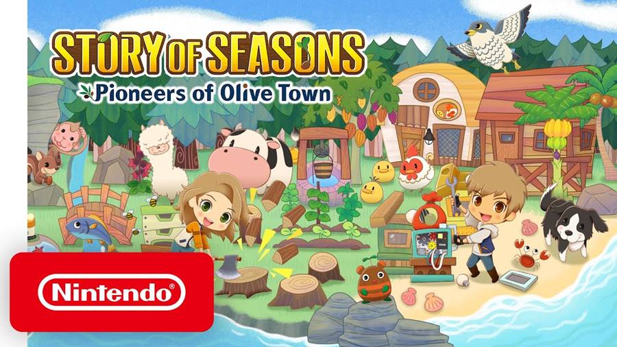 Story of Seasons ย | Story of Seasons: Pioneers of Olive Town | เปิดตัวอย่างเกม Story of Seasons Pioneers of Olive Town บน Siwtch