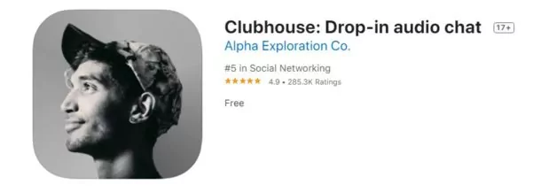 capture1 | Clubhouse | แคสเปอร์สกี้เตือนความเสี่ยงจากการขายคำเชิญและใช้แอป Clubhouse ปลอม