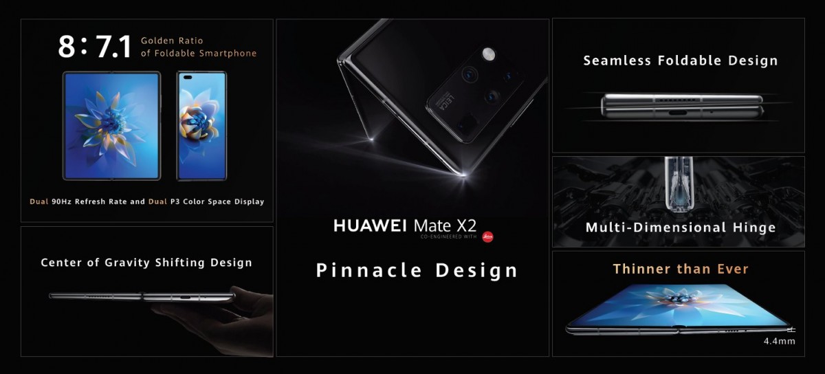 gsmarena 004 2 | Huawei | Huawei เปิดตัว Mate X2 ปรับปรุงรูปแบบฝาพับใหม่