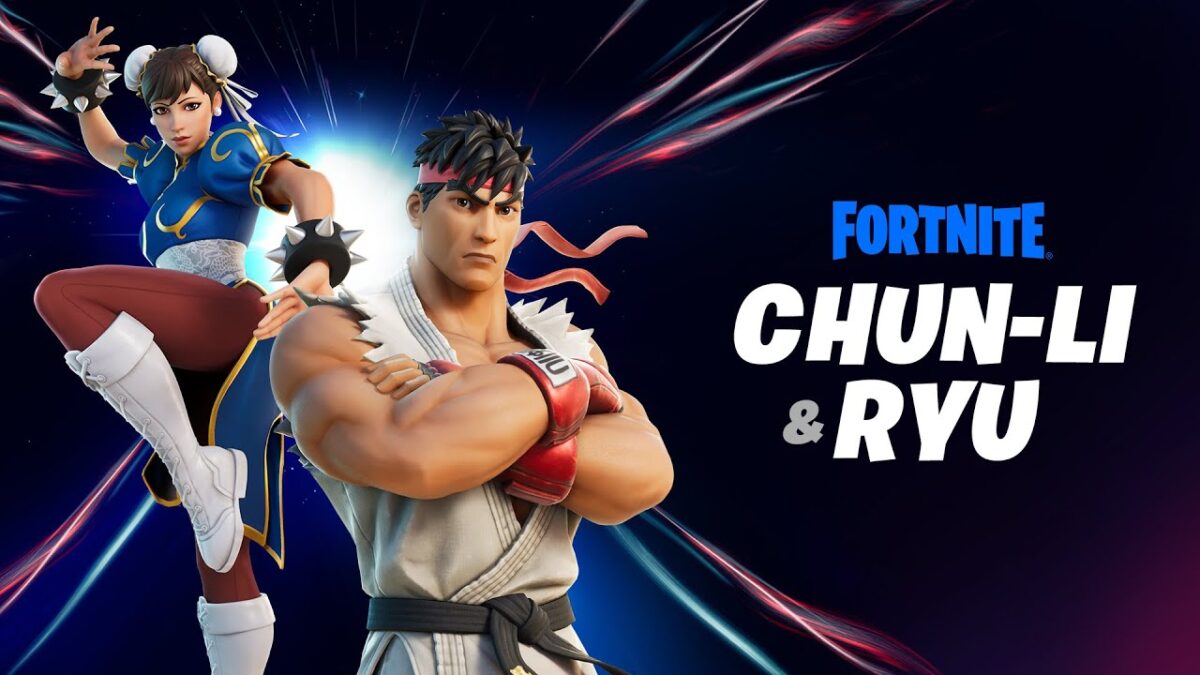Fortnite Battle Royole ได้เพิ่ม Chun Li และ Ryu เข้ามาในเกมแล้ว!