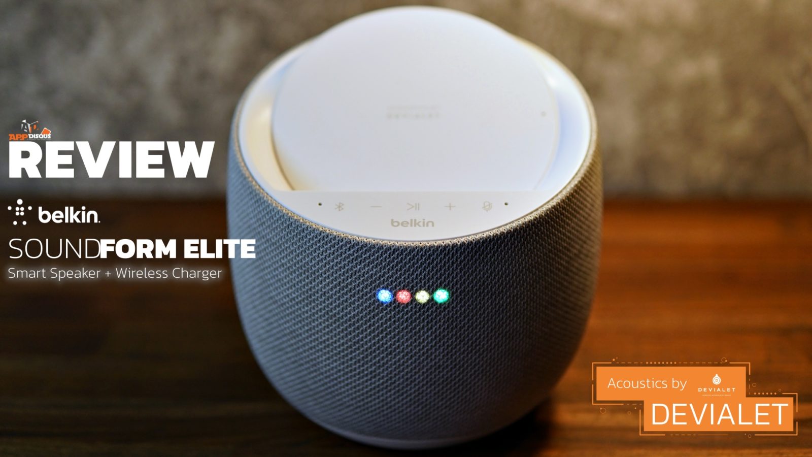 รีวิว BELKIN SOUNDFORM ELITE อุปกรณ์ Smart Speaker + Wireless Charger ลำโพงไฮเอนด์ในกลุ่ม Google Home 1 review BELKIN x DEVIALET SOUNDFORM ELITE | Belkin | รีวิว BELKIN SOUNDFORM ELITE อุปกรณ์ Smart Speaker + Wireless Charger ลำโพงไฮเอนด์ในกลุ่ม Google Home