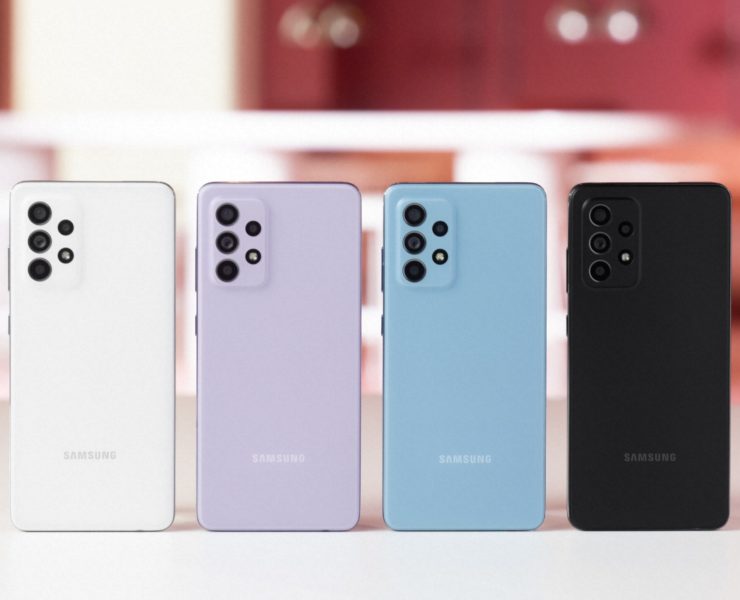 A52 white violet blue black. | A72 | เปิดตัว Samsung Galaxy A52, A52 5G และ A72 สีสันสวย หน้าจอจัดเต็ม มาในราคาที่ทุกคนเข้าถึงได้