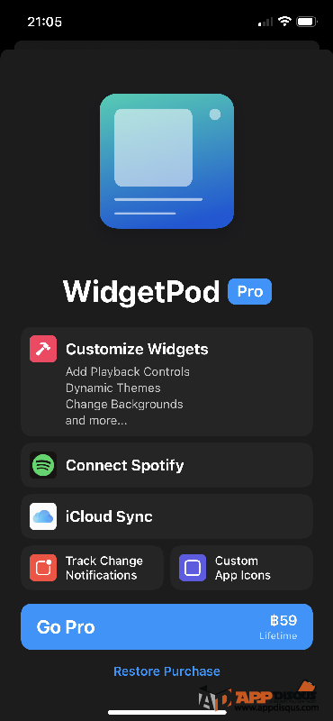 Apple music Widgetpro ios 00009 | apple | แนะนำแอป 'WidgetPod' แอป iOS ใหม่ นำเสนอวิดเจ็ตแสดงเพลงที่กำลังเล่นสำหรับ Apple Music และ Spotify