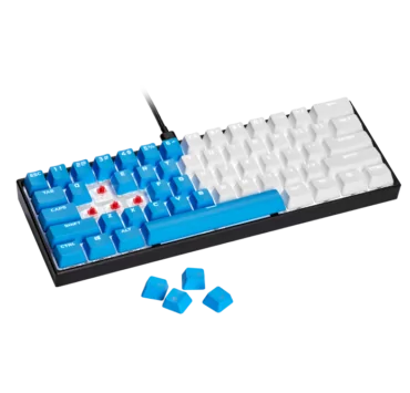 K65 RGB MINI 3 | CORSAIR | CORSAIR เปิดตัวคีย์บอร์ดเกมมิ่งแมคคานิคอล K65 RGB MINI 60% มาพร้อมฝาครอบปุ่ม PBT DOUBLE-SHOT ห้าสี ปรับแต่งปุ่มได้ตามที่ต้องการ