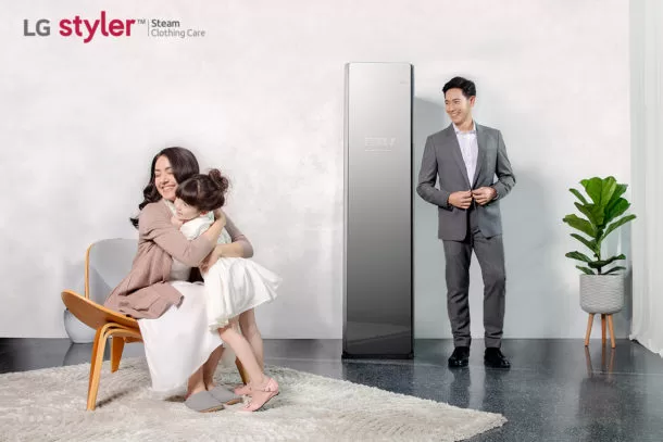 LG Styler 1 | LG Styler | LG Styler ตู้ถนอมผ้าขจัดสารก่อภูมิแพ้และแบคทีเรียได้ถึง 99.99%