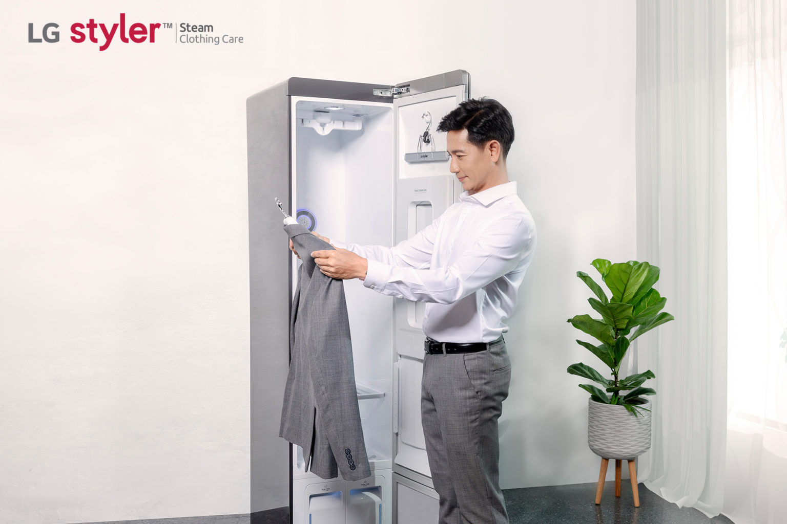 LG Styler ตู้ถนอมผ้าขจัดสารก่อภูมิแพ้และแบคทีเรียได้ถึง 99.99%