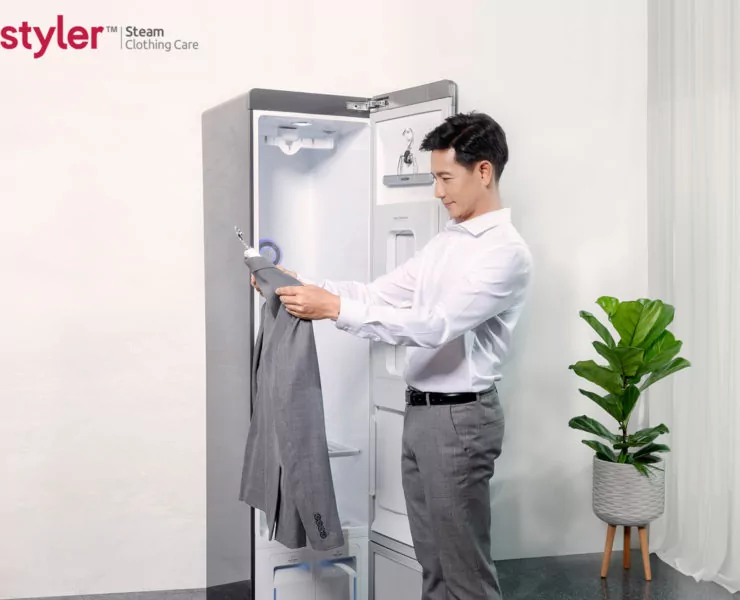 LG Styler 3 | LG Styler | LG Styler ตู้ถนอมผ้าขจัดสารก่อภูมิแพ้และแบคทีเรียได้ถึง 99.99%