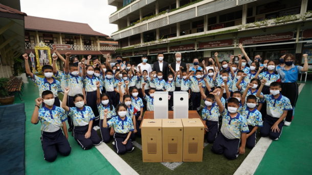 Mi Air Purifier donation | Mi Air Purifier 3H | Xiaomi ส่งเครื่องฟอกอากาศ 300 เครื่องให้โรงเรียนในสังกัดกรุงเทพมหานคร แก้ปัญหาฝุ่น PM2.5 ภัยเงียบของเด็กที่ไม่ควรมองข้าม