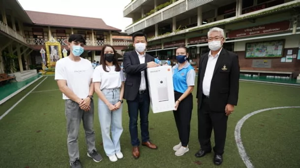 Mi Air Purifier donation 2 | Mi Air Purifier 3H | Xiaomi ส่งเครื่องฟอกอากาศ 300 เครื่องให้โรงเรียนในสังกัดกรุงเทพมหานคร แก้ปัญหาฝุ่น PM2.5 ภัยเงียบของเด็กที่ไม่ควรมองข้าม