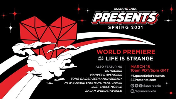 Square Enix ประกาศจัดงาน Square Enix Presents เปิดตัวเกมใหม่ สัปดาห์หน้า 1 Square Enix Presents 03 11 21 | Square Enix | Square Enix ประกาศจัดงาน Square Enix Presents เปิดตัวเกมใหม่ สัปดาห์หน้า